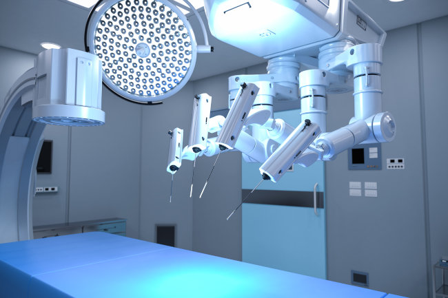 La révolution des lasers : bloc opératoire